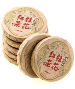 фото - чорний чай с камелией мини блинчик 8г