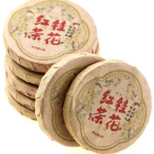 фото - чорний чай с камелией мини блинчик 8г