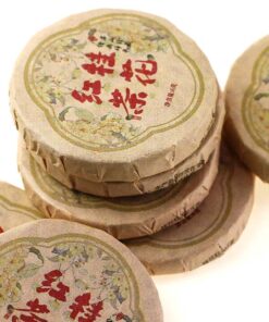 фото - чорний чай с камелией мини блинчик 8г