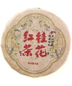 фото - чорний чай с камелией мини блинчик 8г