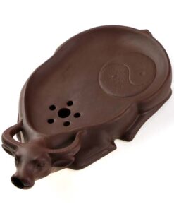 фото - Чабань Гілка сакури коричнева глина, чорна глина