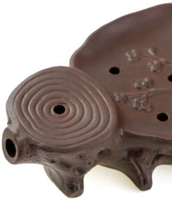 фото - Чабань Гілка сакури коричнева глина, чорна глина