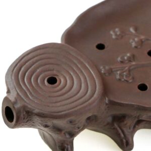 фото - Чабань Гілка сакури коричнева глина, чорна глина