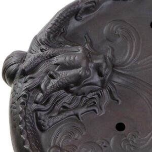 фото - Чабань Гілка сакури коричнева глина, чорна глина