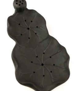 фото - Чабань Гілка сакури коричнева глина, чорна глина