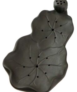 фото - Чабань Гілка сакури коричнева глина, чорна глина