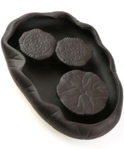 фото - Чабань Гілка сакури коричнева глина, чорна глина