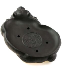 фото - Чабань Гілка сакури коричнева глина, чорна глина