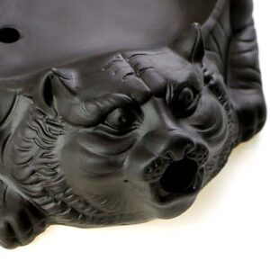 фото - Чабань Гілка сакури коричнева глина, чорна глина