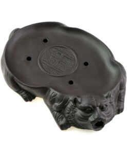 фото - Чабань Гілка сакури коричнева глина, чорна глина