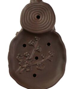 фото - Чабань Гілка сакури коричнева глина, чорна глина