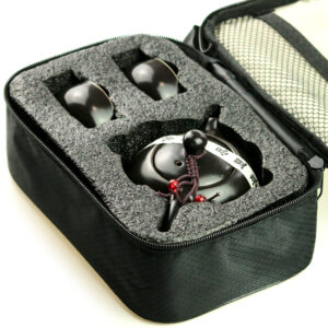 фото - Чайний сервіз дорожній, чайник Сі Ши 180 мл та 2 піали 50 мл, кераміка в нефритовій глазурі