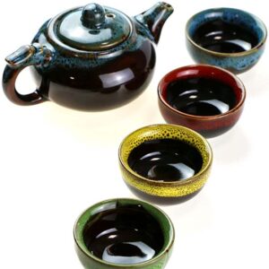 фото - Подарунковий набір з чаєм та сервізом