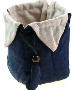 фото - дорожній мешочек мягкие стенки для чайника или пиал 15х15х11