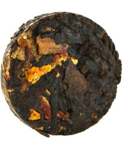 фото - шу пуєр c мандарином мини блинчик 8г