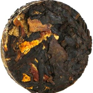 фото - шу пуєр c мандарином мини блинчик 8г