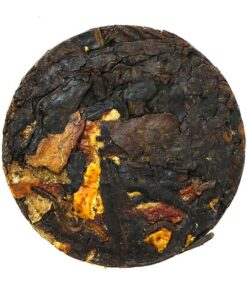 фото - шу пуєр c мандарином мини блинчик 8г