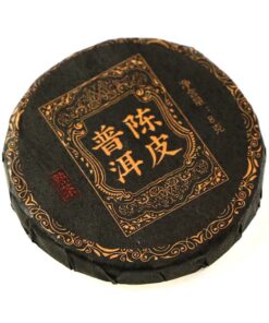 фото - шу пуєр c мандарином мини блинчик 8г