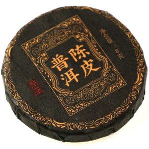 фото - шу пуєр c мандарином мини блинчик 8г