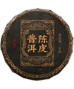 фото - шу пуєр c мандарином мини блинчик 8г