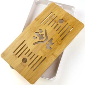 фото - чабань облако. Пластик+бамбук 32х23х4