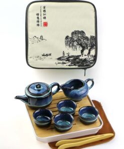 фото - дорожній сервіз з чахаєм