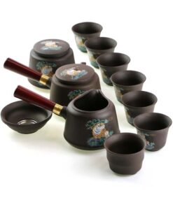 фото - Дорожный набор чайной посуды Тигр, в подарочном кейсе, на 6 персон,  Исин (Копировать)