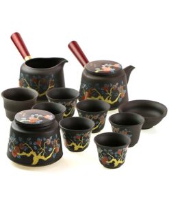 фото - Дорожный набор чайной посуды Тигр, в подарочном кейсе, на 6 персон,  Исин (Копировать)