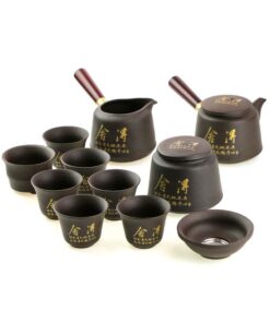 фото - Дорожный набор чайной посуды Тигр, в подарочном кейсе, на 6 персон,  Исин (Копировать)