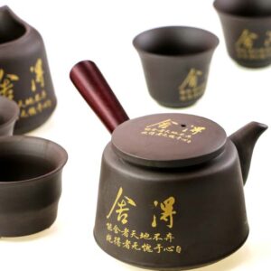 фото - Дорожный набор чайной посуды Тигр, в подарочном кейсе, на 6 персон,  Исин (Копировать)