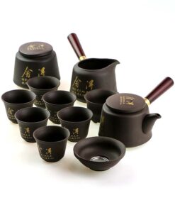 фото - Дорожный набор чайной посуды Тигр, в подарочном кейсе, на 6 персон,  Исин (Копировать)