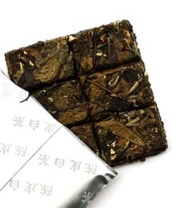 фото - белій чай плитка 30 в жесткоробке