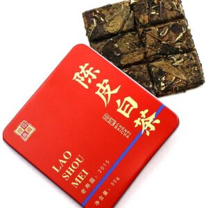 фото - белій чай плитка 30 в жесткоробке