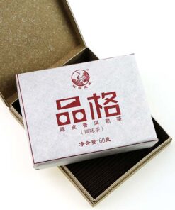 фото - шу пуєр с мандарином. ся гуань. 60г