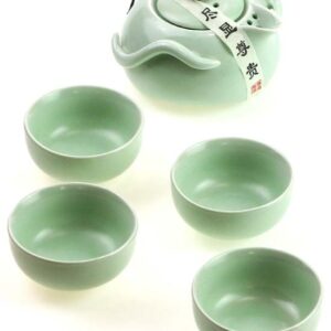 фото - пдарочный набор чая с сервизом