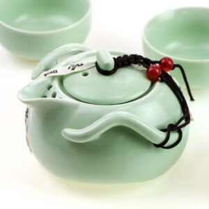 фото - пдарочный набор чая с сервизом