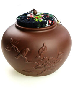 фото - Чайниця “Пісні птахів” Коричнева,чорна 1200мл.