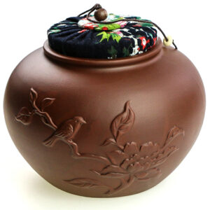 фото - Чайниця “Пісні птахів” Коричнева,чорна 1200мл.