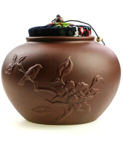 фото - Чайниця “Пісні птахів” Коричнева,чорна 1200мл.