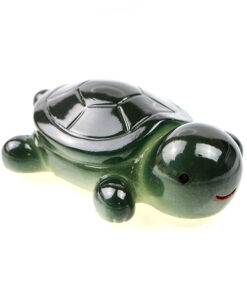 фото - чайная игрушка черепаха зеленая. меняет цвет