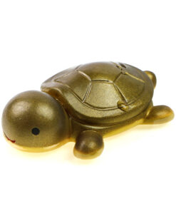 фото - чайная игрушка черепаха золотая. меняет цвет