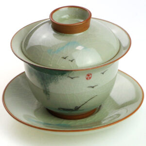 фото - Гайвань для заварювання чаю, Рибалка, кераміка, 150 мл