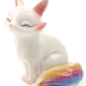 фото - чайная игрушка Лиса сидит. меняет цвет