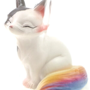 фото - чайная игрушка Лиса сидит. меняет цвет