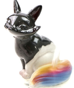 фото - чайная игрушка Лиса сидит. меняет цвет