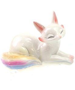 фото - чайная игрушка Лиса лежит. меняет цвет