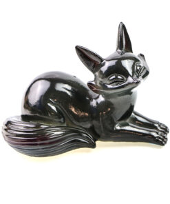 фото - чайная игрушка Лиса лежит. меняет цвет