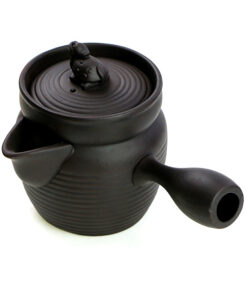 фото - Чахай з боковою ручкою та кришкою Чорний, червоний,коричневий 220мл.