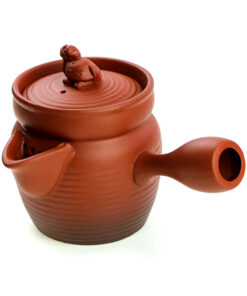 фото - Чахай з боковою ручкою та кришкою Чорний, червоний,коричневий 220мл.