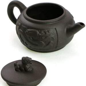 фото - Чайник “Маленький дракон” Коричневий черній 120мл.